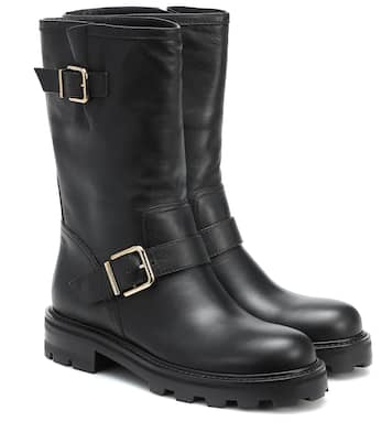 Biker II leather boots | Jimmy Choo