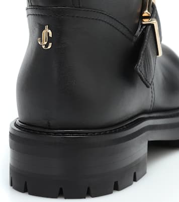 Biker II leather boots | Jimmy Choo