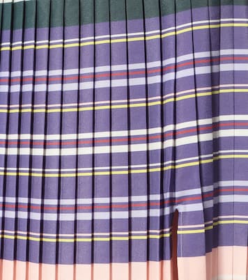 Falda midi Halyard de punto a rayas | Altuzarra