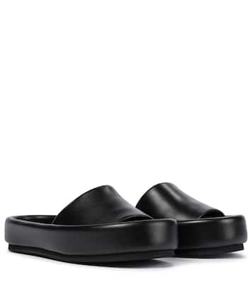 Pantoletten Venice aus Leder | Khaite