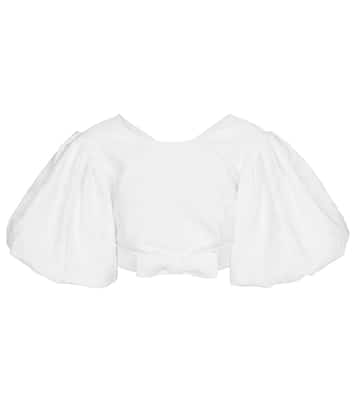 Crop top en jacquard | Rasario