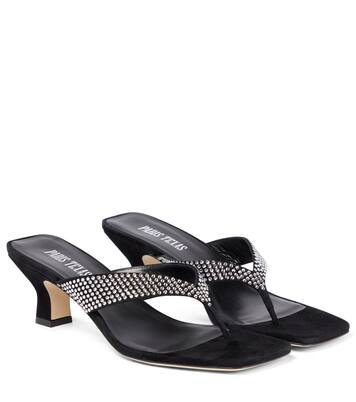 Embellished sandals | Paris Texas
