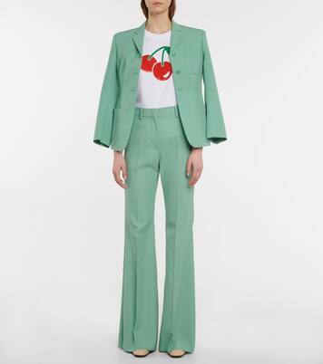 Schlaghose Laccato aus Gabardine | Sportmax