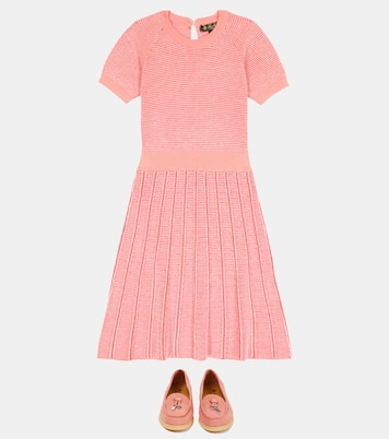 Robe Lollipop en coton et cachemire | Loro Piana Kids