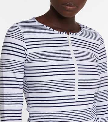 Cali striped rashguard | Melissa Odabash