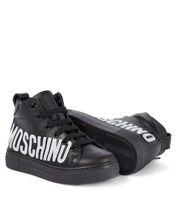 Sneakers aus Leder | Moschino Kids