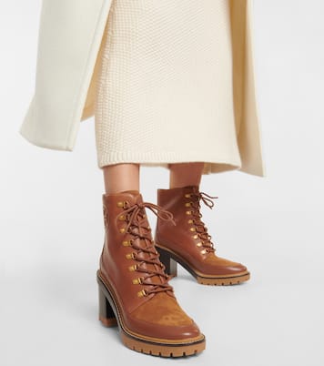 Schnürstiefel aus Leder | Tory Burch