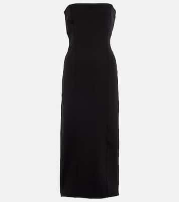 Strapless midi dress | The Row