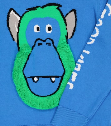 Jersey de algodón en punto intarsia | Stella McCartney Kids