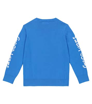 Jersey de algodón en punto intarsia | Stella McCartney Kids