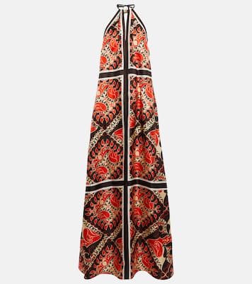 Abito lungo Mini Bandana in seta | Valentino