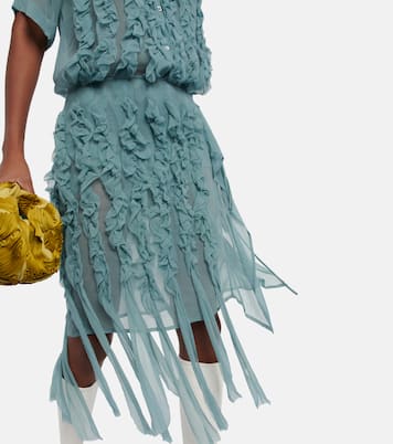 Ruffle-trimmed miniskirt | Dries Van Noten