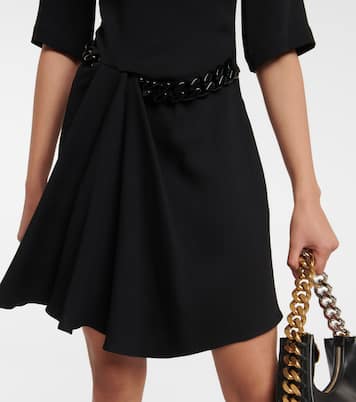 Chain-embellished minidress | Stella McCartney