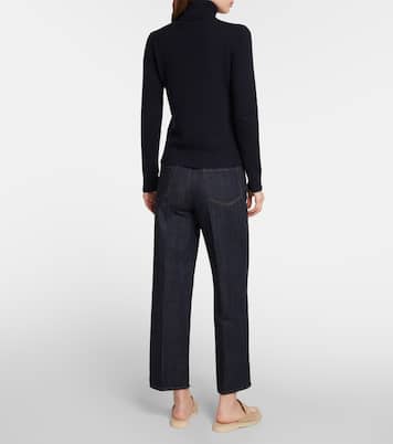 Cashmere turtleneck sweater | Loro Piana