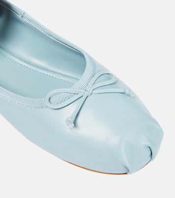 Ballerine in pelle | Miu Miu