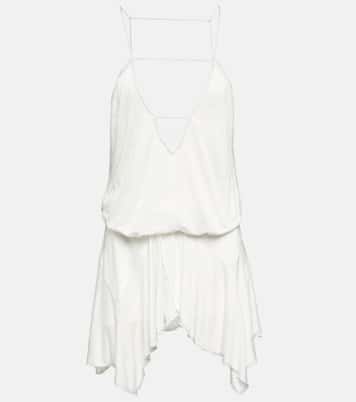 Felicia asymmetric jersey minidress | Isabel Marant