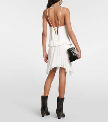 Felicia asymmetric jersey minidress | Isabel Marant