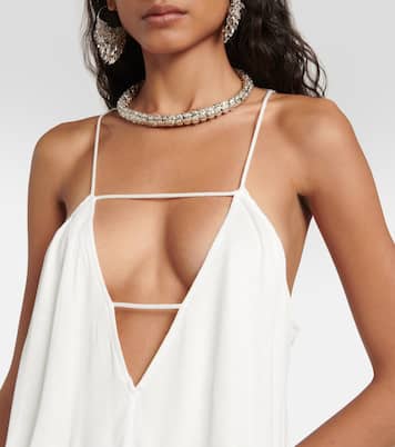 Felicia asymmetric jersey minidress | Isabel Marant