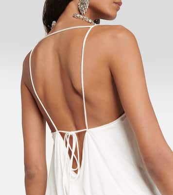 Felicia asymmetric jersey minidress | Isabel Marant