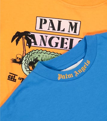 Set of two cotton T-shirts | Palm Angels Kids