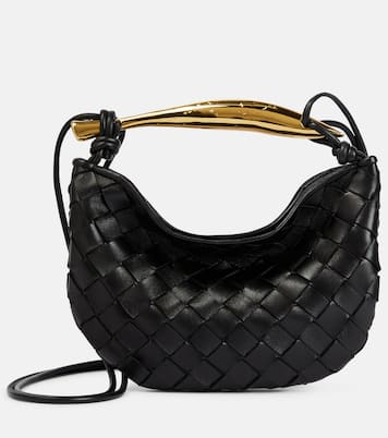 Sac Sardine Baby Intrecciato en cuir | Bottega Veneta