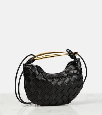 Sac Sardine Baby Intrecciato en cuir | Bottega Veneta