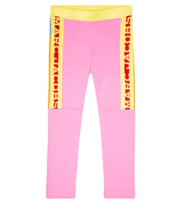 Logo colorblocked leggings | Marc Jacobs Kids