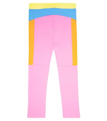 Logo colorblocked leggings | Marc Jacobs Kids