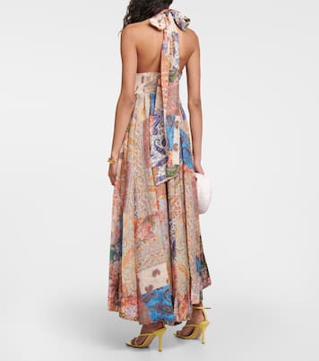 Bedrucktes Maxikleid Devi aus Seide | Zimmermann