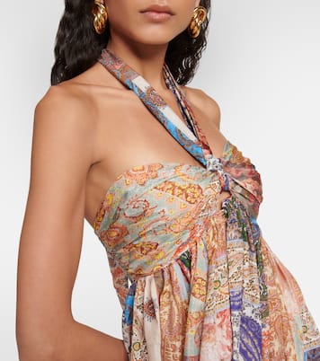 Bedrucktes Maxikleid Devi aus Seide | Zimmermann