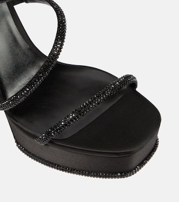 Cleo embellished platform sandals 130 | Rene Caovilla