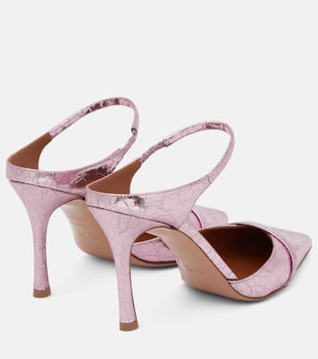 Mules Uma 90 en cuir embossé | Malone Souliers