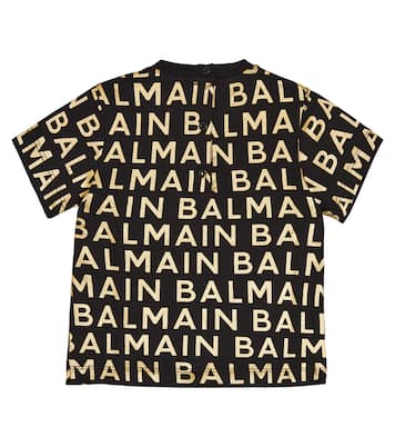 Baby Bedrucktes T-Shirt aus Baumwolle | Balmain Kids