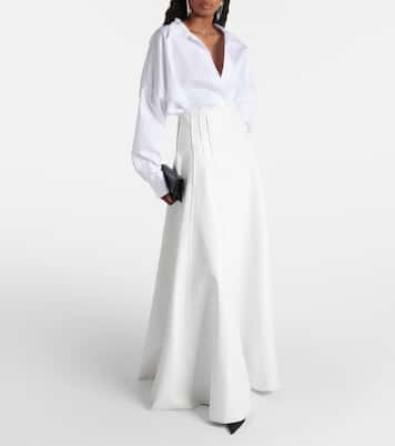 Oversized cotton bodysuit | Norma Kamali