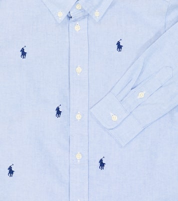 Camisa oxford de algodón bordada | Polo Ralph Lauren Kids