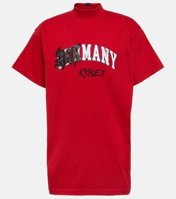 Printed cotton jersey T-shirt | Balenciaga