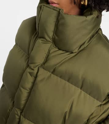 Cropped down vest  | Wardrobe.NYC
