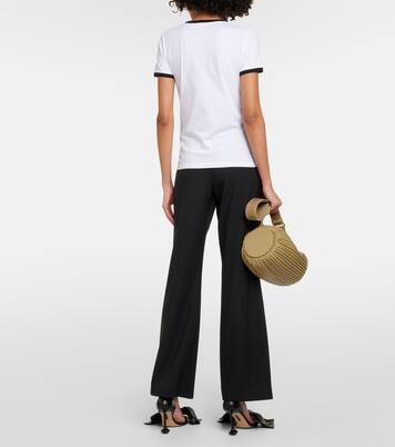 Camiseta de jersey de algodón con anagrama | Loewe