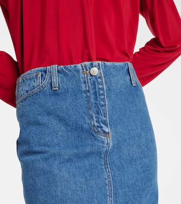 Falda midi de denim | Magda Butrym
