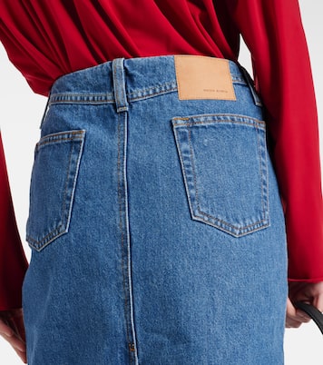 Falda midi de denim | Magda Butrym