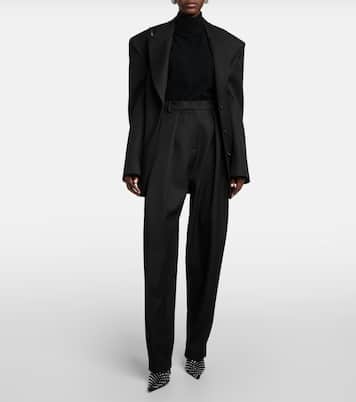 Pantalon à taille haute en laine | Magda Butrym