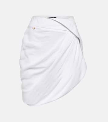 Minifalda La Mini Jupe Saudade drapeada | Jacquemus