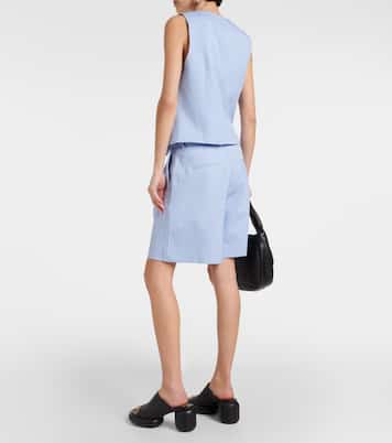 Gilet Brett in misto cotone | Staud