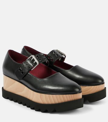 Plateau-Sneakers Elyse Eco Alter Mat aus Leder | Stella McCartney