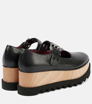 Plateau-Sneakers Elyse Eco Alter Mat aus Leder | Stella McCartney
