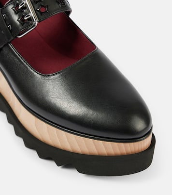 Plateau-Sneakers Elyse Eco Alter Mat aus Leder | Stella McCartney