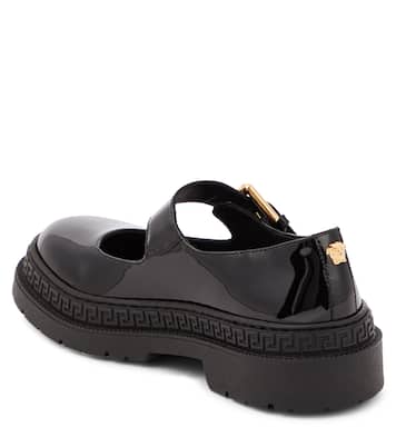 Ballerines Mary-Jane La Medusa en cuir verni | Versace Kids
