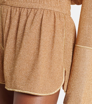 Lumière lamé shorts | Oséree