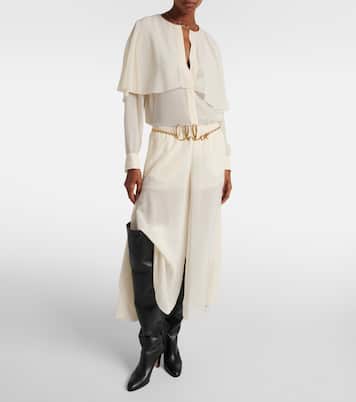 Blusa in chiffon di seta | Chloé