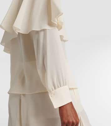 Blusa in chiffon di seta | Chloé